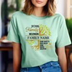 2026 Family Tee, Custom Family Reunion Shirts 2026, Personalized Family Tees, Family Tree Shirt, Custom Family Outfit Multicolor - Image 8