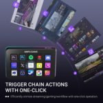 FIFINE AmpliGame Stream Controller with 15 Macro Keys, Streaming Keyboard with Trigger Actions in OBS/Twitch/YouTube/Streamlabs, Shortcut Buttons Keypad Works with Mac and PC-D6 - Image 3
