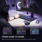 FIFINE AmpliGame Stream Controller with 15 Macro Keys, Streaming Keyboard with Trigger Actions in OBS/Twitch/YouTube/Streamlabs, Shortcut Buttons Keypad Works with Mac and PC-D6 - Image 5