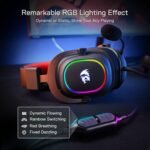 Redragon H510 Zeus-X RGB Wired Gaming Headset - 7.1 Surround Sound - 53MM Audio Drivers in Memory Foam Ear Pads w/Reliable Fabric Cover- Multi Platforms Headphone - USB Powered for PC/PS4/NS - Image 5