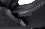 RS Gaming™ Davanti Vegan Leather High-Back Gaming Office Chair, Black/Blue, BIFMA Compliant - Image 6