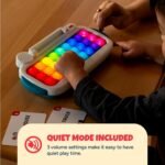 Chuckle & Roar Pop It! ABC & Spelling Keyboard – Interactive Alphabet & Sight Word Learning Toy with LED Lights, Soft Sensory Keys, 3 Grow-with-Me Modes, Screen-Free Educational Toy for Kids - Image 6