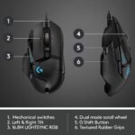 Logitech G502 Hero High Performance Wired Gaming Mouse, Hero 25K Sensor, 25,600 DPI, RGB, Adjustable Weights, 11 Buttons, On-Board Memory, PC/Mac, Pack of 4 - Image 6