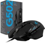 Logitech G502 Hero High Performance Wired Gaming Mouse, Hero 25K Sensor, 25,600 DPI, RGB, Adjustable Weights, 11 Buttons, On-Board Memory, PC/Mac, Pack of 4 - Image 10