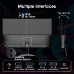 Amzfast 24.5 Inch 280Hz/240Hz FHD 1080p Gaming Monitor, 1ms Adaptive Sync, 3000:1, 126% sRGB, 93% DCI-P3, TÜV Rheinland Eye Care, HDMI 2.0 x 2 & DP 1.4 x 2, AMZG25X1 Pro - Image 8