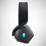 Alienware Tri-Mode Wireless Gaming Headset AW725H - Wired/Wireless, Bluetooth 5.3, Audio Output - 20 Hz, Mini-Phone (3.5mm), Battery Talk Time Up to 55 Hrs (Bluetooth), Dark Side of The Moon - Image 8