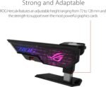ASUS ROG Herculx Graphics Card Anti-Sag Holder Bracket (Solid Zinc Alloy Construction, Easy Toolless Installation, Included Spirit Level, Adjustable Height, Wide Compatibility, Aura Sync RGB) - Image 4