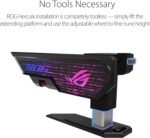 ASUS ROG Herculx Graphics Card Anti-Sag Holder Bracket (Solid Zinc Alloy Construction, Easy Toolless Installation, Included Spirit Level, Adjustable Height, Wide Compatibility, Aura Sync RGB) - Image 5