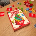 Tower Stack By Relatable, Exciting Tower Game for Kids & Adults Family Game Night, Fun Stacking and Building Toys, Includes 36 Cards, 24 Blocks, 1 Tower Body, 1 Tower Stand, and Instructions - Image 7
