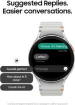 SAMSUNG Galaxy Watch 7 40mm Bluetooth AI Smartwatch w/Energy Score, Wellness Tips, Heart Rate Tracking, Sleep Monitor, Fitness Tracker, 2024, SM-L300NZECXAA Cream (Renewed) - Image 6