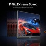 ARZOPA 16.1'' 144Hz Portable Gaming Monitor, 106% sRGB 1080P FHD Kickstand Portable Monitor with HDR, Ultra Slim, Eye Care, External Second Screen for Laptop, PC, PS5, Mac, Xbox-Z1FC - Image 4