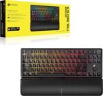 Corsair K70 CORE TKL Wireless RGB Tenkeyless Mechanical Gaming Keyboard – Pre-Lubed MLX Red v2 Linear Switches, SOCD, ABS Double-Shot Keycaps, Sound Dampening, 1000Hz Polling, QWERTY NA – Black - Image 12