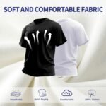 Custom Tshirt Personalized T-Shirts Gifts for Men Women Customized Funny Graphic Tee Shirts Design Your Own - Image 6