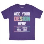Custom Shirt for Kids, Boys Girls Customized T-Shirt Top, Front Back Printing, Personalized Shirts Youth - Image 3