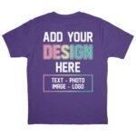 Custom Shirt for Kids, Boys Girls Customized T-Shirt Top, Front Back Printing, Personalized Shirts Youth - Image 4