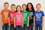 Custom Shirt for Kids, Boys Girls Customized T-Shirt Top, Front Back Printing, Personalized Shirts Youth - Image 7