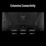 ASUS TUF Gaming Series 5 24.5” 1080P Monitor (VG259QM5A) – Full HD, Fast-IPS, 240Hz, 0.3ms, G-SYNC Compatible, FreeSync Premium, 99% sRGB, DisplayWidget, Gaming AI, 3 yr Warranty - Image 7