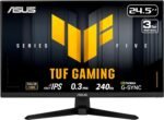 ASUS TUF Gaming Series 5 24.5” 1080P Monitor (VG259QM5A) – Full HD, Fast-IPS, 240Hz, 0.3ms, G-SYNC Compatible, FreeSync Premium, 99% sRGB, DisplayWidget, Gaming AI, 3 yr Warranty - Image 8