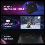 Lenovo Legion Pro 5i 16" WQXGA 165Hz OLED AI-Powered Gaming Laptop, Intel 20-Core Ultra7 255HX, GeForce RTX 5070 8GB GDDR7, 32GB RAM, 1TB PCIe SSD, Backlit, Win 11 Pro, Black, 1TB Docking Station - Image 9