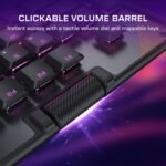 Turtle Beach Command Series KB5 Full-Sized Mechanical Gaming Keyboard with 2.4” Touchscreen, Titan Low-Profile Switches, 8K Polling, RGB Lighting, Double Shot PBT Keycaps - Image 6
