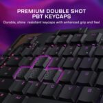 Turtle Beach Command Series KB5 Full-Sized Mechanical Gaming Keyboard with 2.4” Touchscreen, Titan Low-Profile Switches, 8K Polling, RGB Lighting, Double Shot PBT Keycaps - Image 8