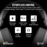 Corsair HS65 Wireless Multiplatform Gaming Headset with Bluetooth - Dolby Audio 7.1 - Omni-Directional Microphone - iCUE Compatible - PC, Mac, PS5, PS4, Mobile - White - Image 7