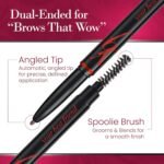 YBF Beauty Eyebrow Pencil - Universal Automatic Brow Pencil With Spoolie Brush - Perfect Eyebrow Makeup Shaper and Filler For Women - All Hair Colors & Skin Tones - Taupe Eyebrow Liner - 2 Pack - Image 4