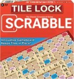 Tile Lock Scrabble by Winning Moves Games USA, Innovative Gameboard Locks Tiles in Place, for 2 to 4 Players, Ages 8 and Up - Image 3