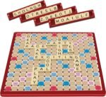 Tile Lock Scrabble by Winning Moves Games USA, Innovative Gameboard Locks Tiles in Place, for 2 to 4 Players, Ages 8 and Up - Image 5