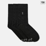VRD Mens Dress Socks Bamboo Rayon 5-Pack Crew Socks Mid-Calf Length Fits Shoe Size 8-13 Gift Box - Image 8