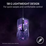 Razer Cobra Gengar Edition - Lightweight Wired Gaming Mouse - 8500 DPI Sensor - 58g - 3rd Generation Optical Mouse switches - Chroma Lighting - Speedflex Cable - PC/MAC | Pokémon Gengar - Image 6