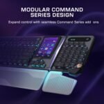 Turtle Beach Command Series KB7 TKL Wired Gaming Keyboard, 4.3” Touchscreen Command Display, Titan Low-Profile Hall Effect Switches, Double Shot PBT Keycaps, True 8K Polling, PerKey RGB Lighting - Image 10