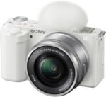 Sony ZV-E10 Mirrorless Camera with 16-50mm Lens | White Bundle with 64GB Memory Card, UV Filter, 8" Flexipod, Spare Battery & Charger, KC-25 Camera Shoulder Bag, Deluxe Cleaning Kit and Cloth - Image 3