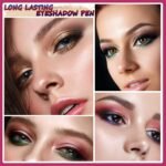 SAUBZEAN Dark Brown Eyeshadow Stick Makeup, Highlighter Matte Cream Eye Shadow Pencil, Waterproof Hypoallergenic Long Lasting Crayon, Glitter Primer Palette Shimmer Eyeliner Pen - Image 7