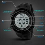LYMFHCH Men's Digital Watch, Sports Waterproof Military Watches for Men LED Casual Stopwatch Alarm Tactical Army Watch - Image 7