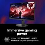 Lenovo Legion 24-10 Gaming Monitor - 23.8" IPS FHD Display - 240Hz - 0.5ms MPRT - AMD FreeSync Premium - HDR10 - Ergonomic LTPS Stand - HDMI 2.1 and DisplayPort 1.4 - Raven Black - Image 4