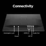 Lenovo Legion 24-10 Gaming Monitor - 23.8" IPS FHD Display - 240Hz - 0.5ms MPRT - AMD FreeSync Premium - HDR10 - Ergonomic LTPS Stand - HDMI 2.1 and DisplayPort 1.4 - Raven Black - Image 10