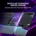 Turtle Beach Command Series KP7 Gaming Keypad - Compact Programmable Design, Extendable Thumb Bar, Programmable Wheel, Rapid Trigger Hall Effect Switches, 8K Polling, Double Shot PBT Keycaps - Image 3
