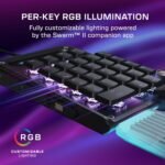 Turtle Beach Command Series KP7 Gaming Keypad - Compact Programmable Design, Extendable Thumb Bar, Programmable Wheel, Rapid Trigger Hall Effect Switches, 8K Polling, Double Shot PBT Keycaps - Image 8