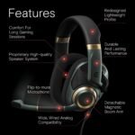 EPOS H6Pro Open Acoustic Gaming with Mic – Immersive Sound, Lightweight Comfort, and Durable Design – Works with Xbox, PS4/PS5 & PC/Windows – Green - Image 3