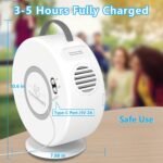 Bubble Machine for Kids Toddlers, 90° 360° Rotatable Automatic Bubble Blower 4000+ Bubbles/Min, Bubble Maker for 3 4 5 6 7 8 Year Old, Easter Christmas Birthday Outdoor Wedding Party Gifts - Image 4