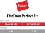 Hanes Men’s Max Cushion Low Cut Socks, 6, 8, and 12 Pair Pack, White and Black - Image 6