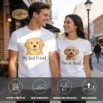 Bulk Custom T Shirts with Logo/Photo/Text,Customized T Shirts for Men Women,Personalized Cotton Tee Front/Back Print - Image 7