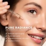 Lupure Professional Vitamin C Face Serum 20%, Anti Aging Facial Super Vit C Serum with Ascorbic Acid Hyaluronic Acid & Vitamin E for Dark Spots, Skin Care, Christmas Gift & Stocking | 1 Fl. Oz - Image 3