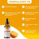 Lupure Professional Vitamin C Face Serum 20%, Anti Aging Facial Super Vit C Serum with Ascorbic Acid Hyaluronic Acid & Vitamin E for Dark Spots, Skin Care, Christmas Gift & Stocking | 1 Fl. Oz - Image 5