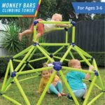 Eezy Peezy Climber with Top - Active Indoor Outdoor Play Set Climbing Dome Equipment Toys - Fun for Kids Ages 3 to 6 Years Old, Green and Blue - Image 3