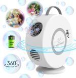 Bubble Machine for Kids Toddlers, 90° 360° Rotatable Automatic Bubble Blower 4000+ Bubbles/Min, Bubble Maker for 3 4 5 6 7 8 Year Old, Easter Christmas Birthday Outdoor Wedding Party Gifts - Image 2