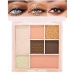 CAKAILA 7Colors Eyeshadow Makeup Palette,Nude Pink Brown Natural Neutral Eye Shadow Palettes for Older Women,Long Lasting Naturing-Looking,Lightweight,Eye Makeup Kit Travel Size,Vegan - Image 2