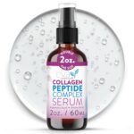 Collagen Serum for Face by Eva Naturals - Anti Aging Multi Peptide Face Serum with Hyaluronic Acid - Firming Hydrating Wrinkle Reducer Peptide Serum for Women & Men - Fragrance Free 2 oz - Image 2