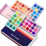 Color Board Eyeshadow Palette - Colorful Rainbow Bright Eyeshadow Palette, Natural Powder Eye Shadow Palette Makeup - Waterproof, Blendable, Long-Lasting - Cruelty-Free - Image 2